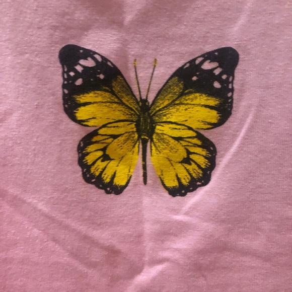 Pink Butterfly Dress Urban Outfitters | S - Picture 3 of 6